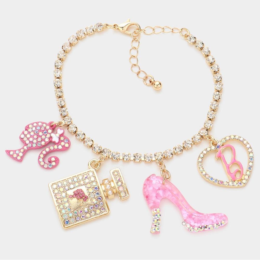 Barbie charm bracelet‎